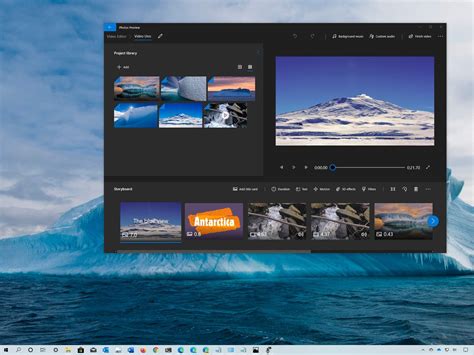 photos app video editor on windows 10